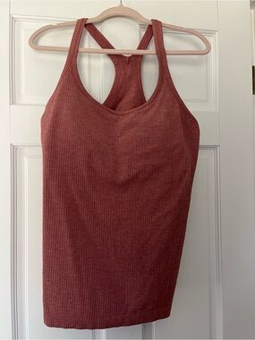 Women’s Ribbed Racerback Tank Top - lululemon size 14 dark blush pink